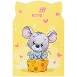 Блокнот Kite Cheese Mouse K25-461-4, 48 аркушів, клітинка