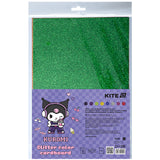 Glitter color cardboard Kite Hello Kitty HK24-422, А4, 8 sheets/8 colors