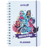 Щоденник на спіралі Kite Monster High MH25-438, тверда обкладинка