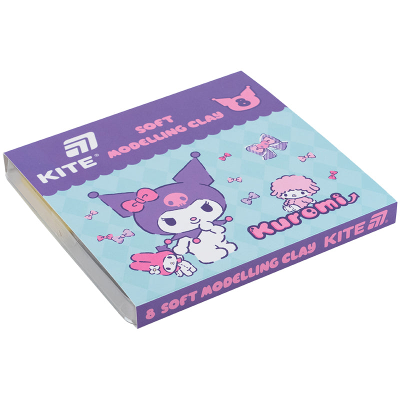 Plasticine Kite Kuromi HK24-082, 8 colors, 160 g