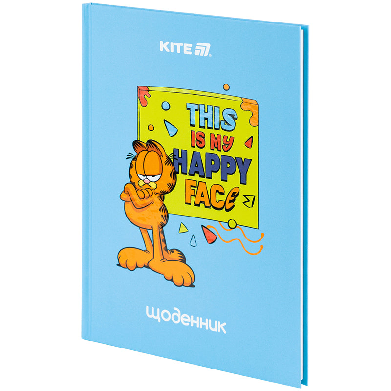 Щоденник шкільний Kite Garfield GF25-262, тверда обкладинка