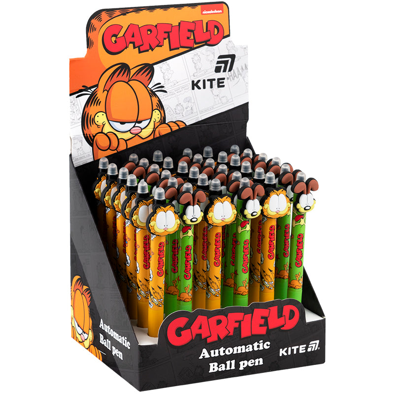 Ballpoint pen Kite Garfield GF25-393, retractable, blue