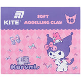 Plasticine Kite Kuromi HK24-084, 10 colors, 200 g