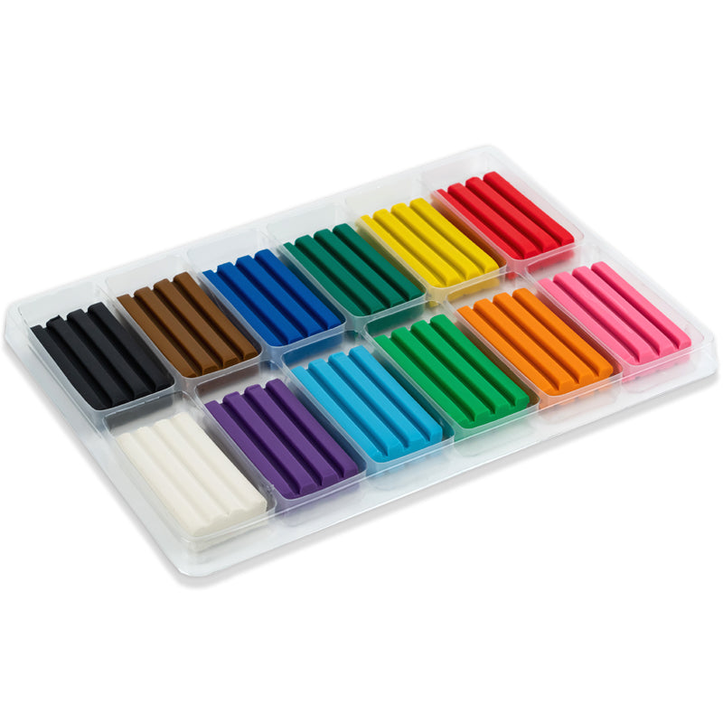 Wax-based modeling clay Kite Kuromi HK24-1086, 12 colors, 240 g
