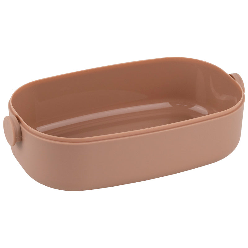 Lunchbox double layer with utensils Kite K25-1181-1, 1600 ml, beige