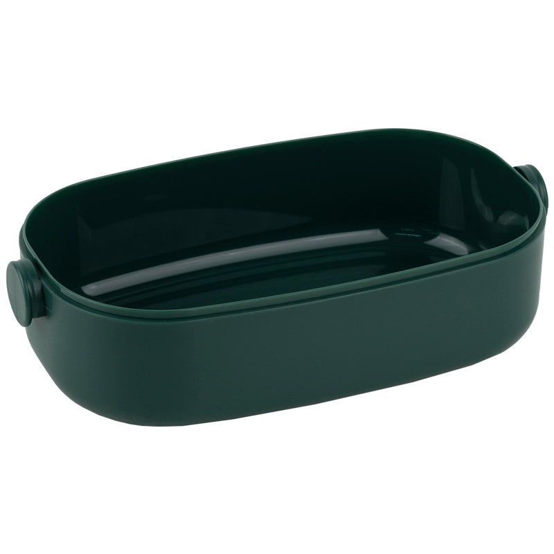 Lunchbox double layer with utensils Kite K25-1181-3, 1600 ml, green