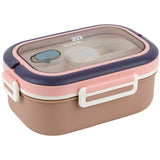 Lunchbox with divider Kite K25-1182-1, 1100 ml, beige