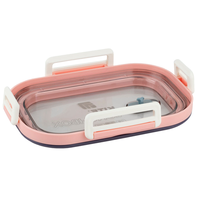 Lunchbox with divider Kite K25-1182-1, 1100 ml, beige