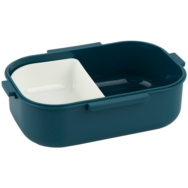 Lunchbox with divider Kite K25-1182-2, 1100 ml, blue