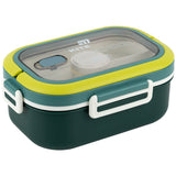 Lunchbox with divider Kite K25-1182-3, 1100 ml, green