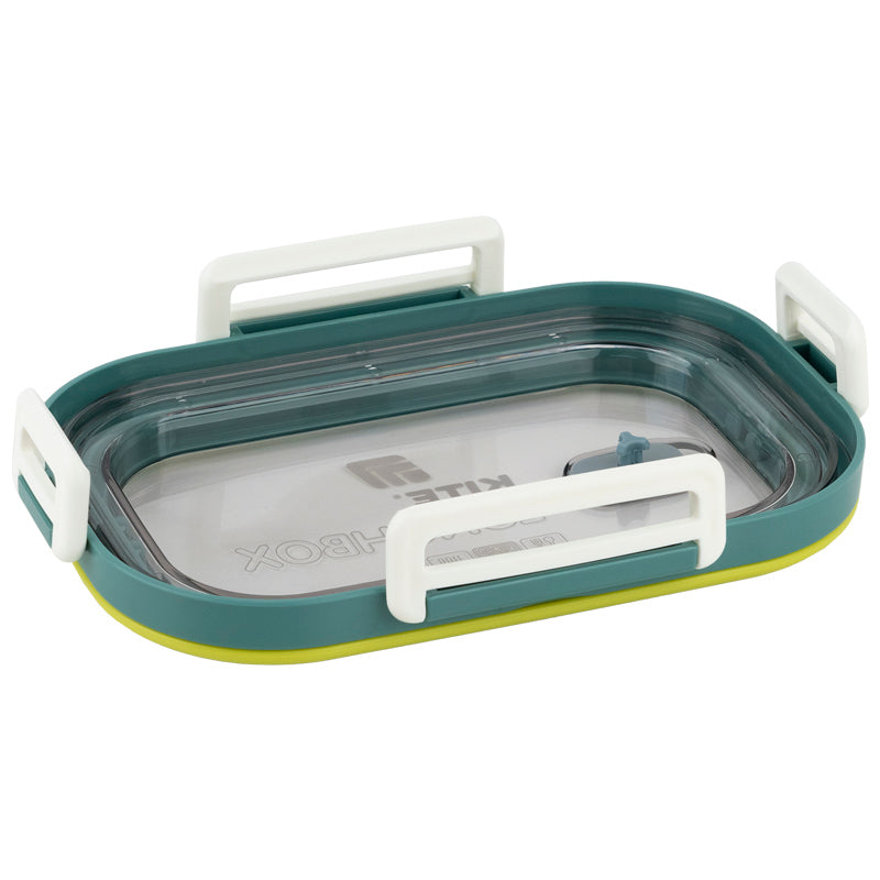 Lunchbox with divider Kite K25-1182-3, 1100 ml, green