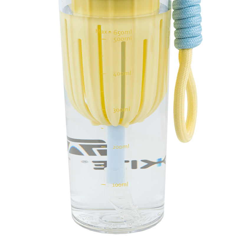 Plastic cup Kite K25-1219-3, 650 ml, yellow and blue