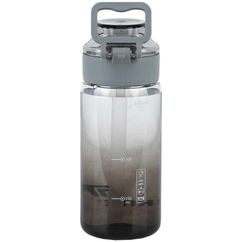 Пляшечка для води Kite K25-1212-1, 600 мл, чорна
