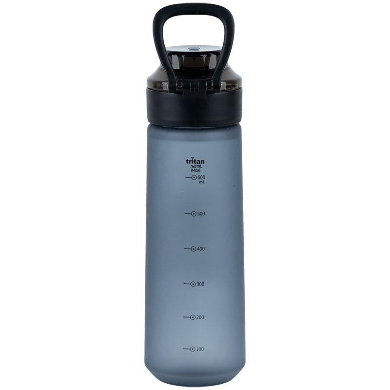 Пляшечка для води Kite K25-1214-1, 760 мл, сіра