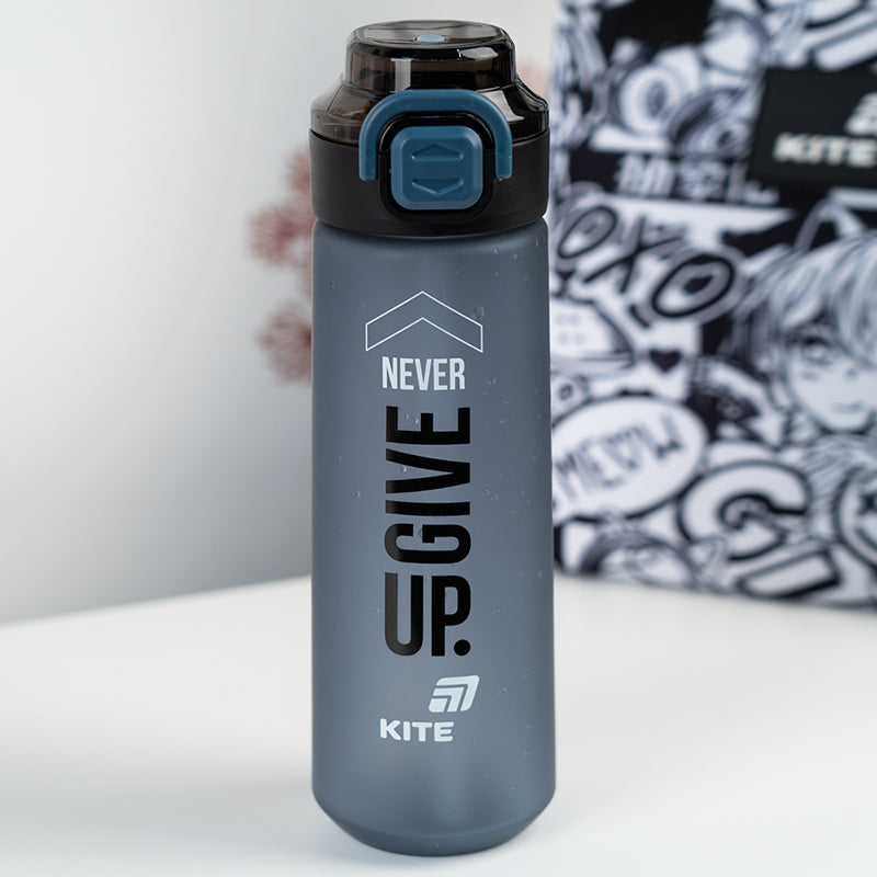 Water bottle Kite K25-1214-1, 760 ml, grey