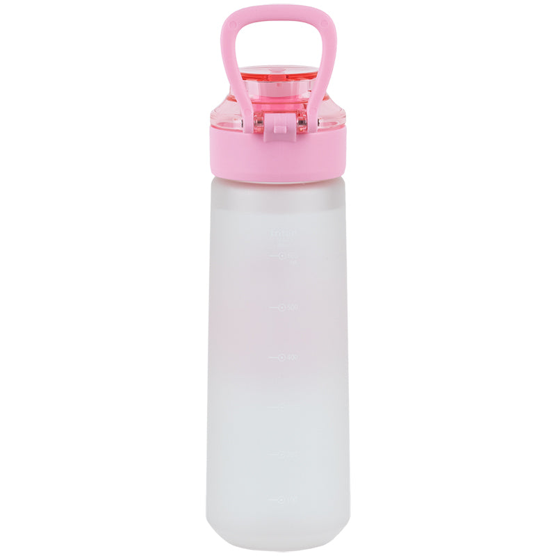 Пляшечка для води Kite K25-1214-3, 760 мл, сіро-рожева