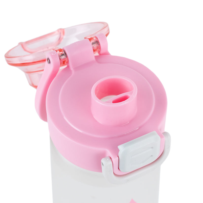 Water bottle Kite K25-1214-3, 760 ml, grey-pink