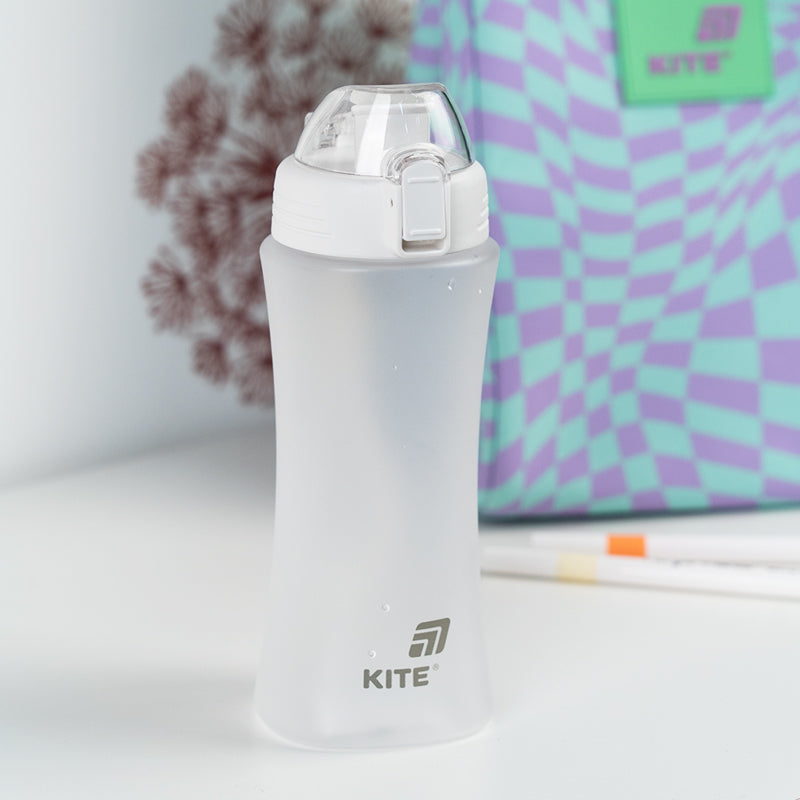 Water bottle Kite K25-1215-1, 500 ml, white
