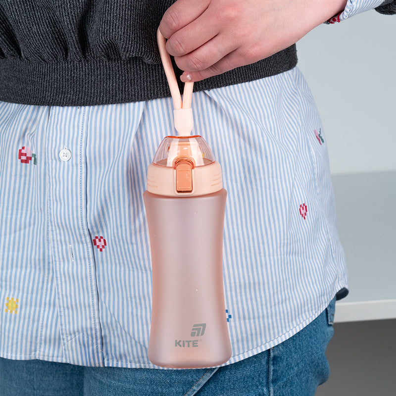 Water bottle Kite K25-1215-3, 500 ml, pink