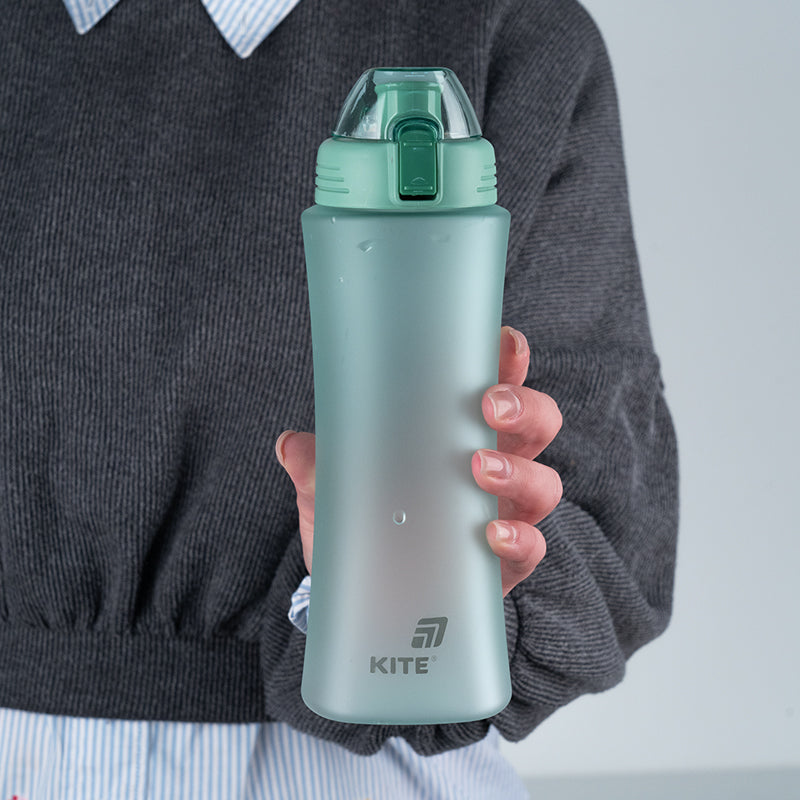 Water bottle Kite K25-1216-2, 660 ml, turquoise