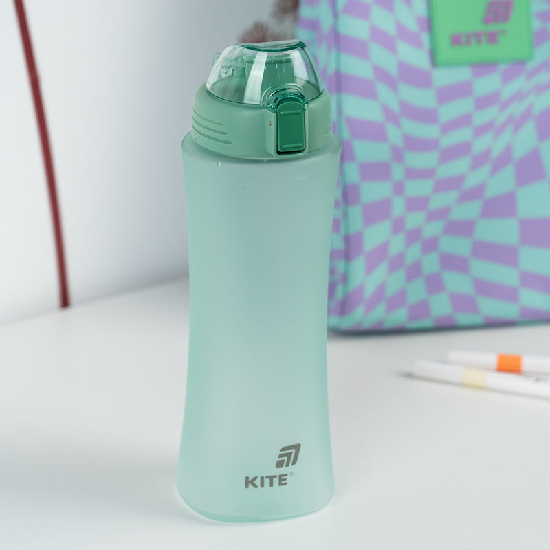 Water bottle Kite K25-1216-2, 660 ml, turquoise