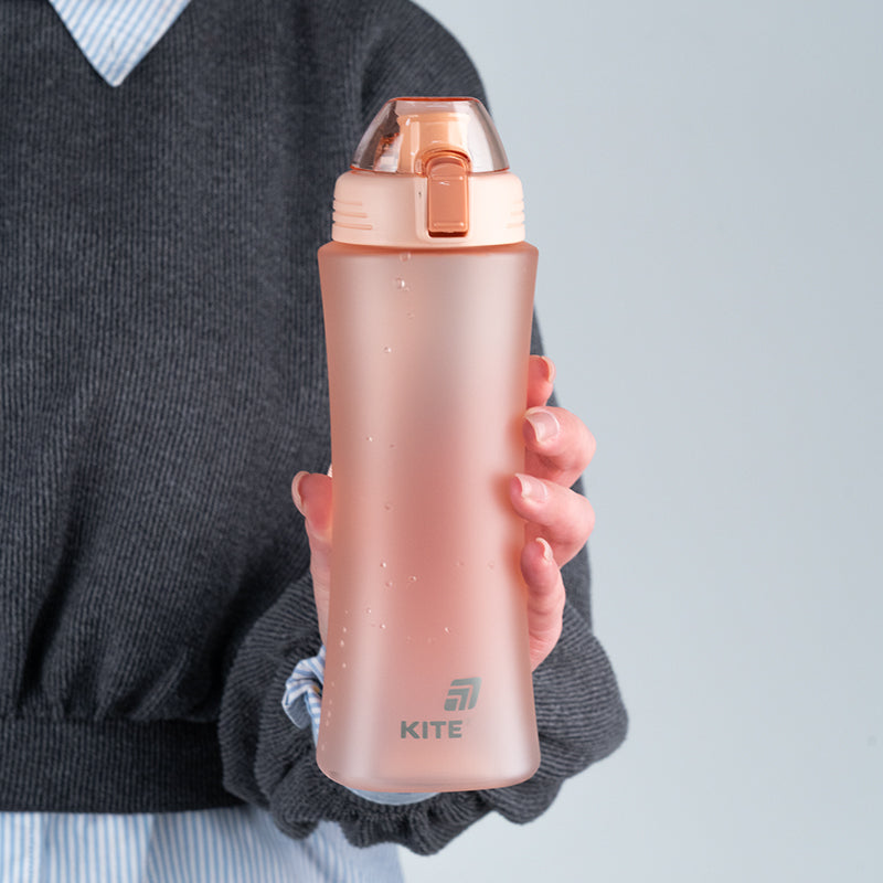 Water bottle Kite K25-1216-3, 660 ml, pink