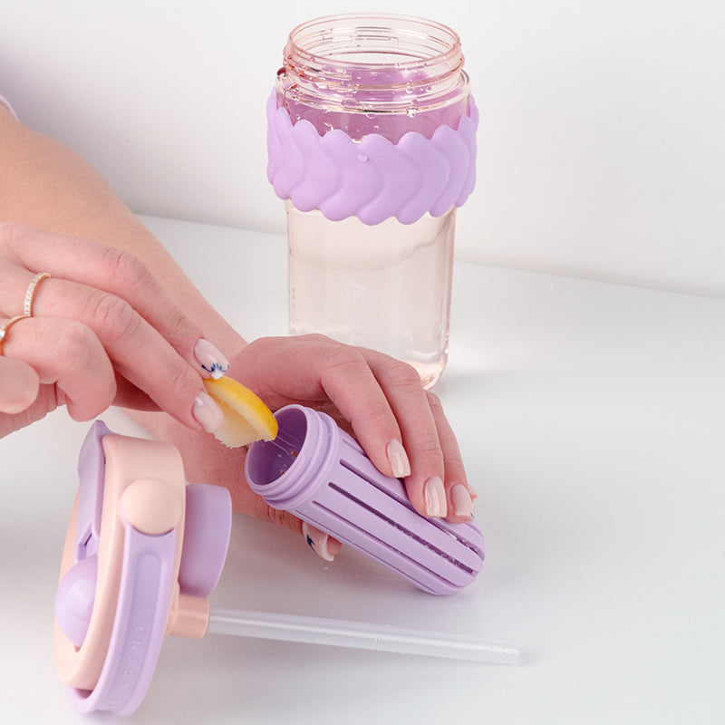 Plastic cup Kite K25-1230-2, 700 ml, lilac pink