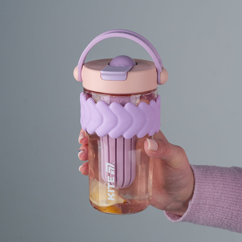 Plastic cup Kite K25-1230-2, 700 ml, lilac pink