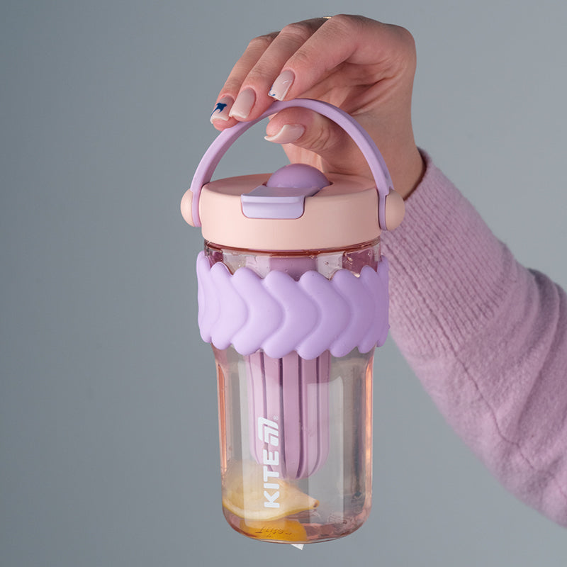 Plastic cup Kite K25-1230-2, 700 ml, lilac pink