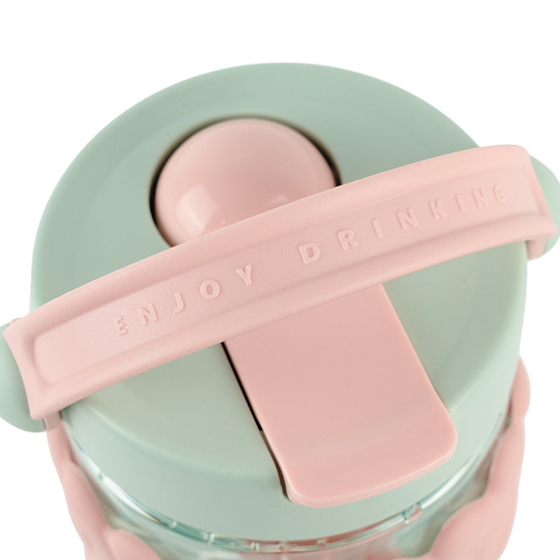 Plastic cup Kite K25-1230-3, 700 ml, mint pink