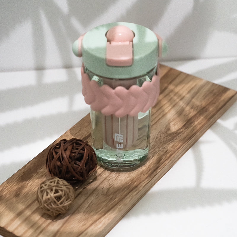 Plastic cup Kite K25-1230-3, 700 ml, mint pink