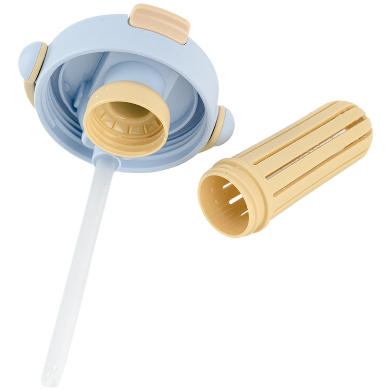 Plastic cup Kite K25-1231-1, 900 ml, beige and blue