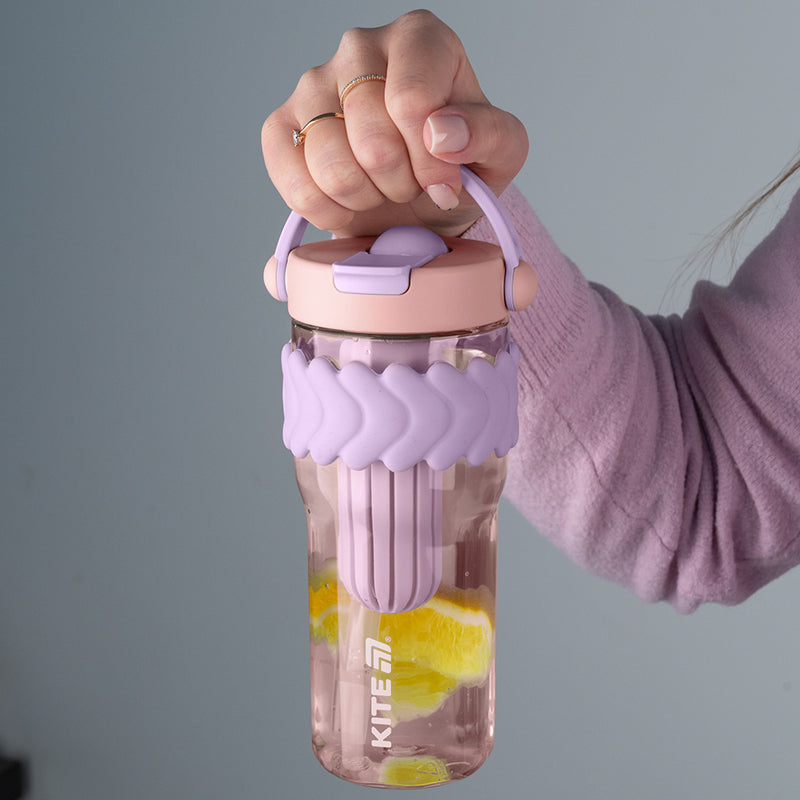 Plastic cup Kite K25-1231-2, 900 ml, lilac pink