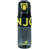Water bottle Kite K25-1233-1, 680 ml, black-yellow