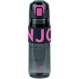 Water bottle Kite K25-1233-3, 680 ml, black-pink