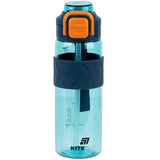 Пляшечка для води Kite K25-1234-3, 800 мл, блакитно-помаранчева