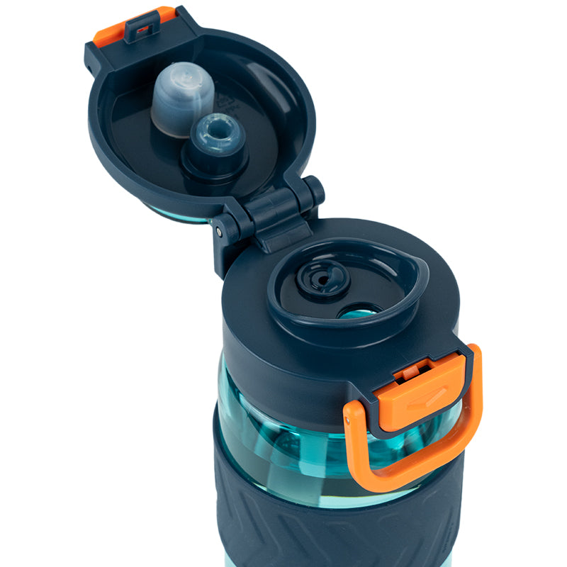 Water bottle Kite K25-1234-3, 800 ml, blue-orange