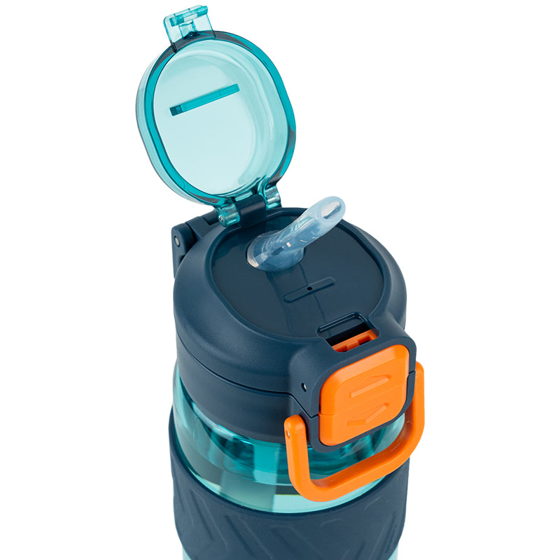 Water bottle Kite K25-1234-3, 800 ml, blue-orange