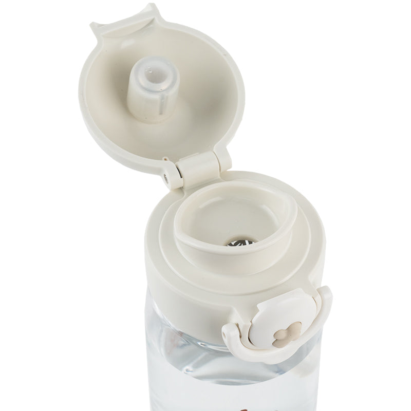 Water bottle Kite K25-1236-1, 480 ml, white
