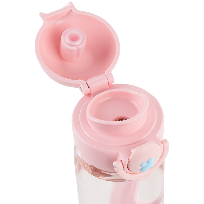 Water bottle Kite K25-1236-3, 480 ml, pink