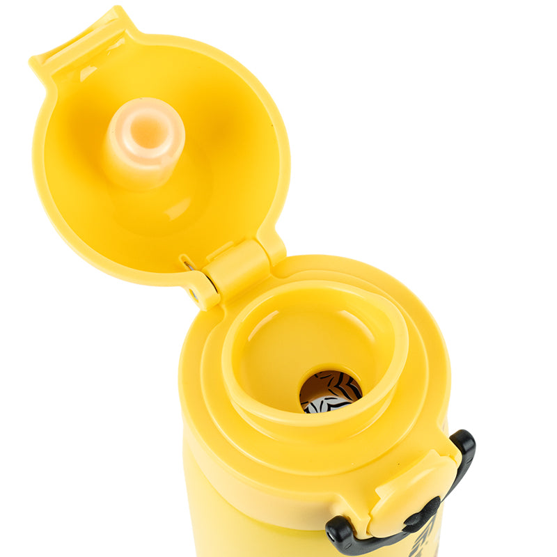 Thermos with button Kite K25-1221-2, Chil mode, 430 ml, yellow