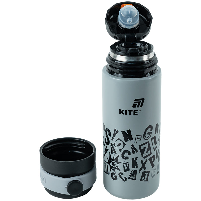 Термос Kite K25-1222-2, 500 мл, сірий