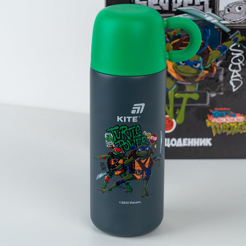 Thermos Kite Ninja Turtles NT25-312, 480 ml, gray