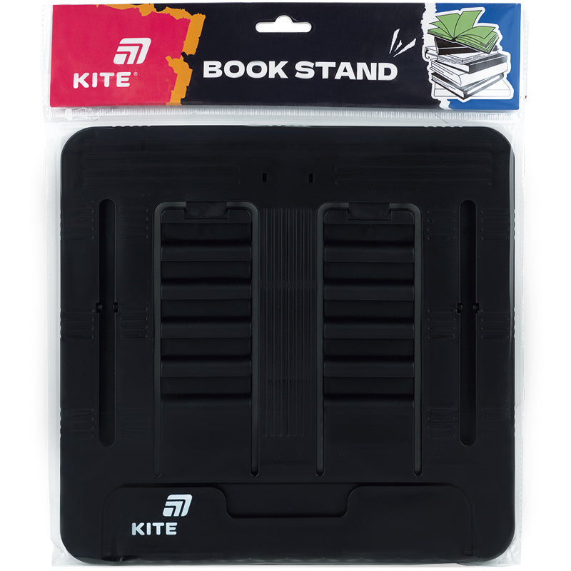 Підставка для книг Kite K25-330-1, пластикова, чорна