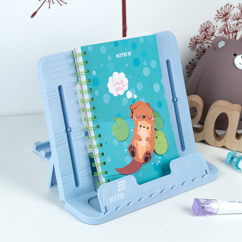 Book stand Kite K25-330-3, plastic, blue