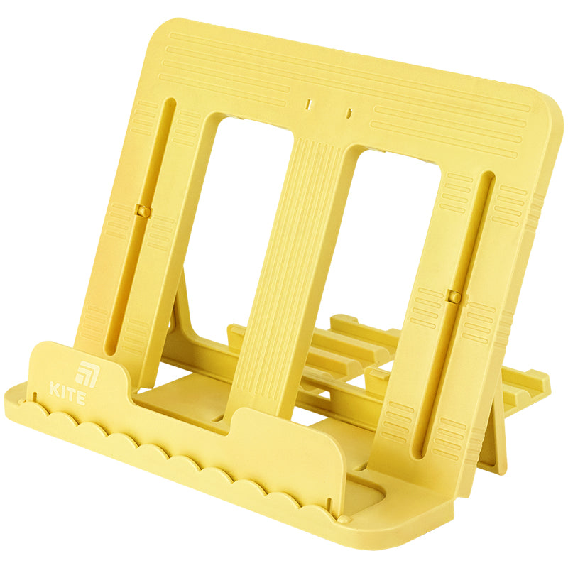 Book stand kite K25-330-5, plastic, yellow