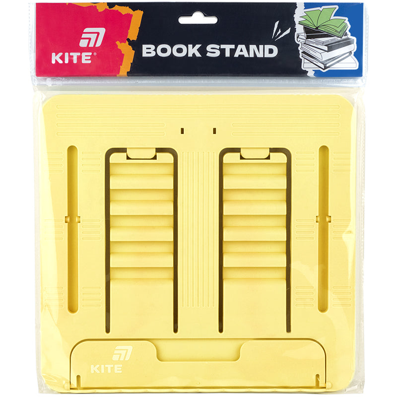 Book stand kite K25-330-5, plastic, yellow