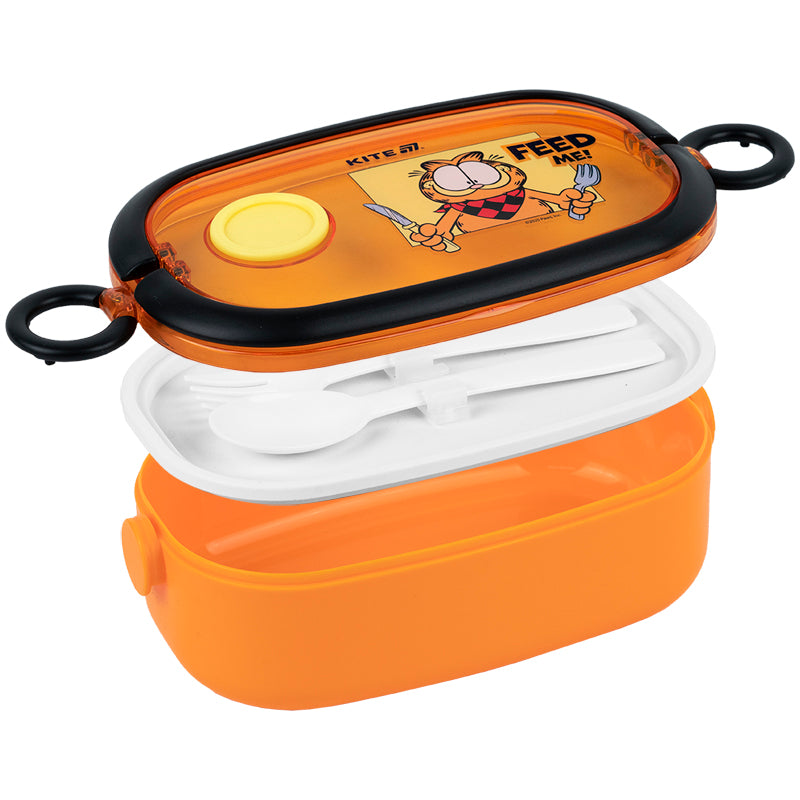 Lunchbox Kite Garfield GF25-1180, 900 ml, orange