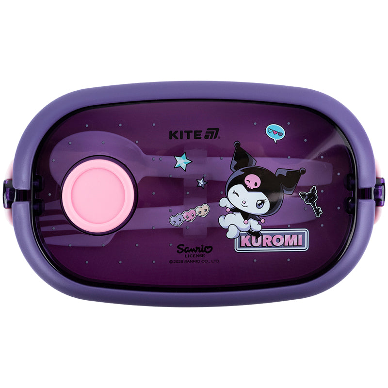 Lunchbox Kite Kuromi HK25-1180, 900 ml, purple