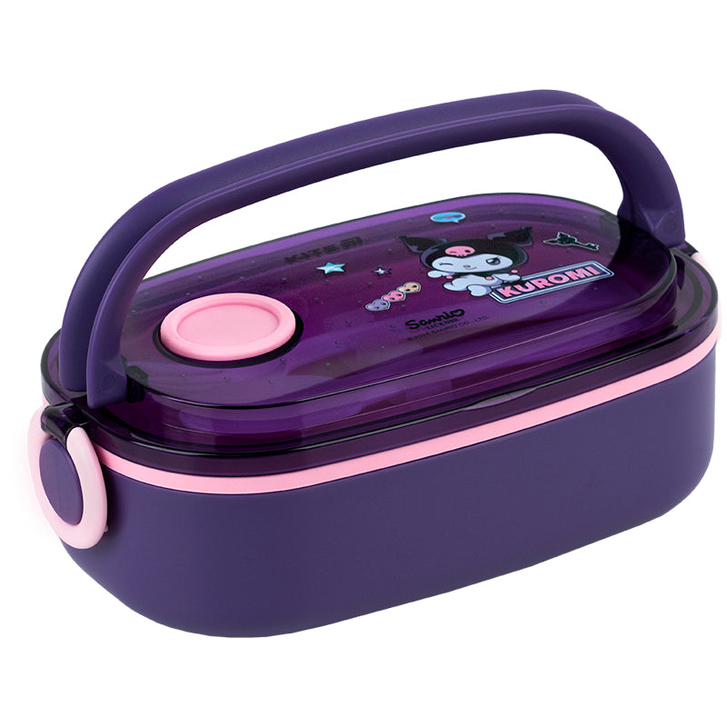 Lunchbox Kite Kuromi HK25-1180, 900 ml, purple
